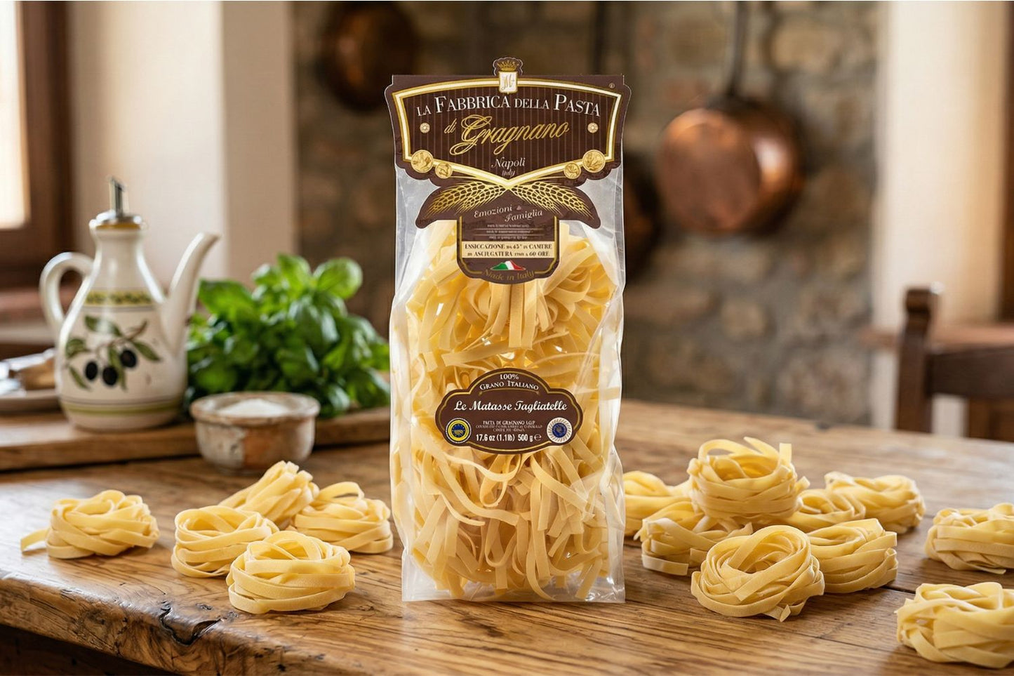 Tagliatelle-Matasse-La-Fabbrica-Della-Manettas-Seafood-Market