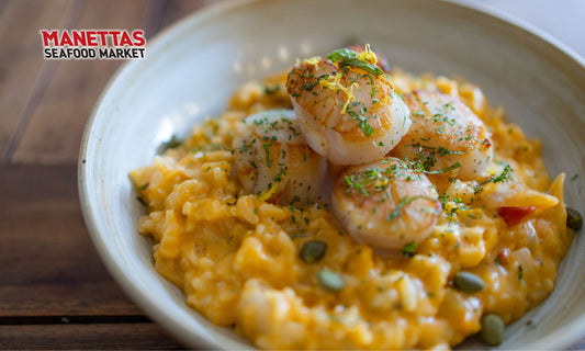 5 Ingredient Scallop Risotto