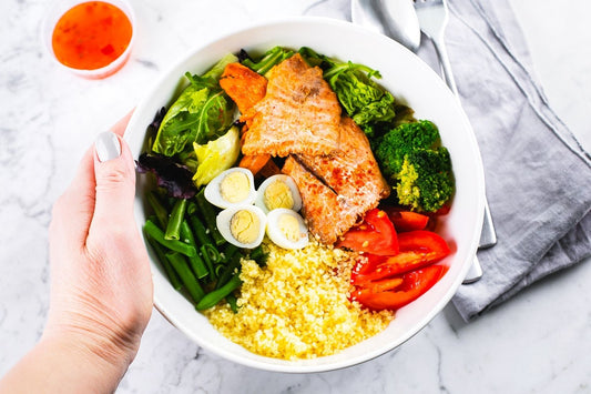 Baked Salmon with Quinoa