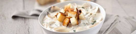 Manettas Winter Recipe Series: Classic Creamy Clam Chowder