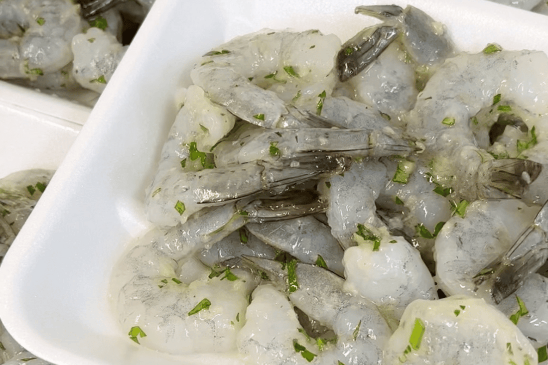 Garlic Marinated Prawns