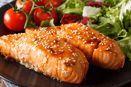 Grilled Miso-Glazed Salmon
