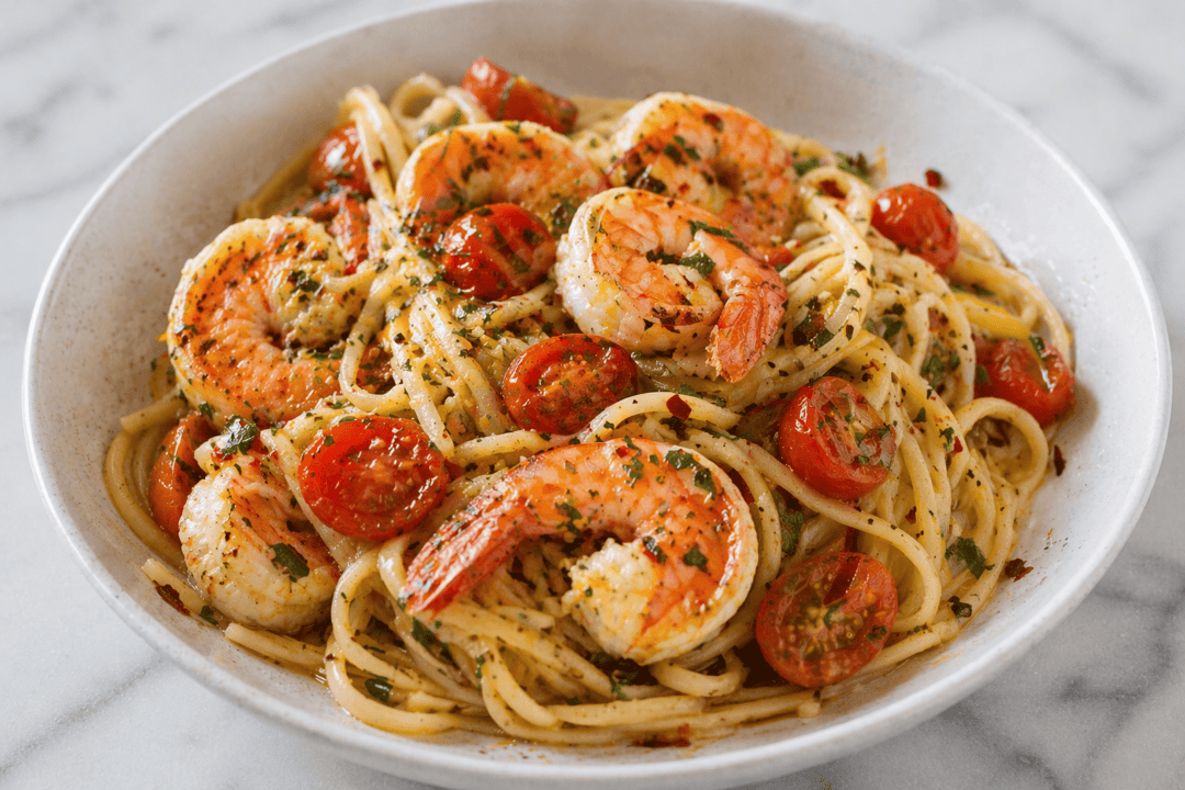Mooloolaba, Eastern King Prawn Linguine