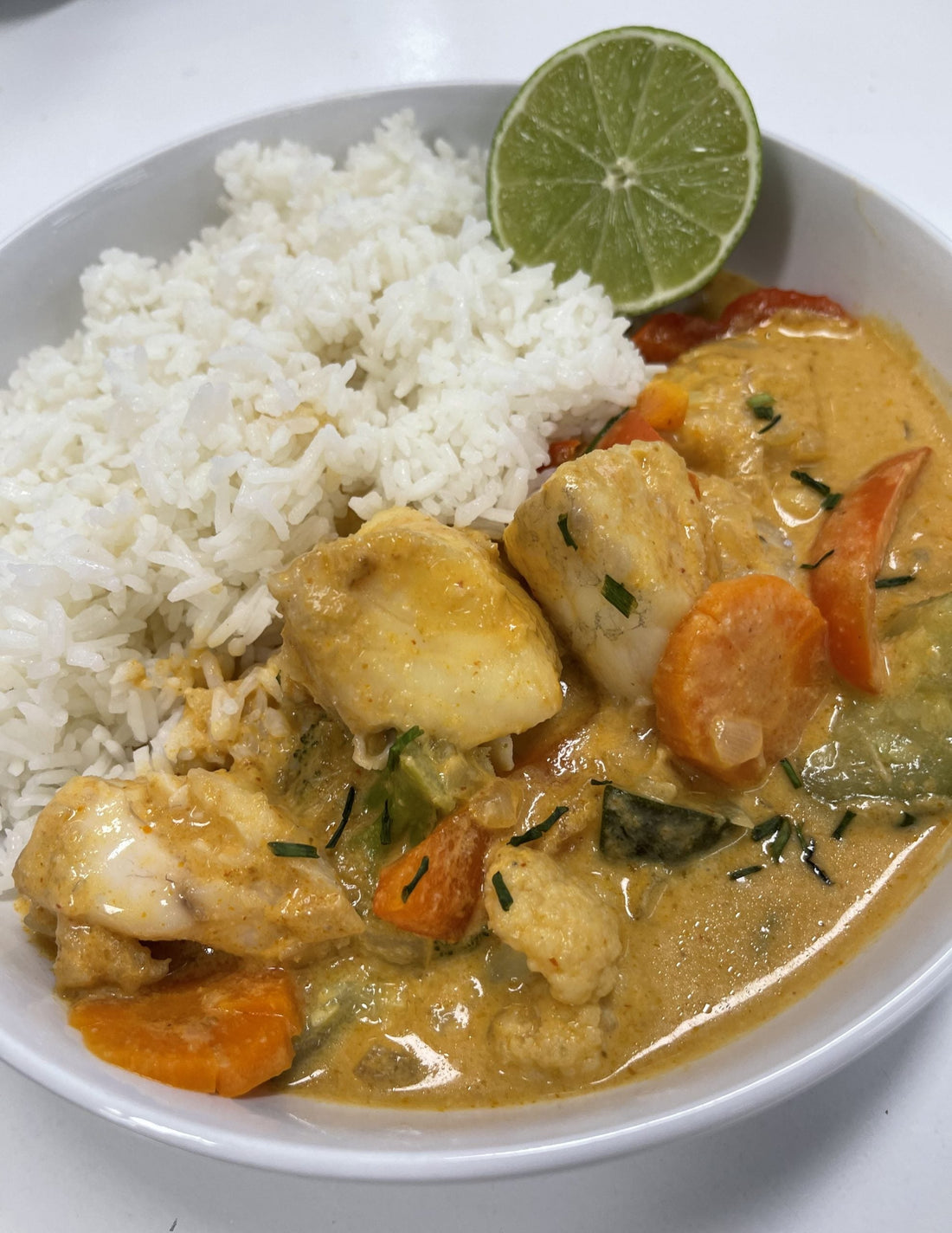 Murray Cod Fish Red Curry
