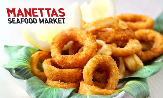 Handmade Crumbed Calamari Rings