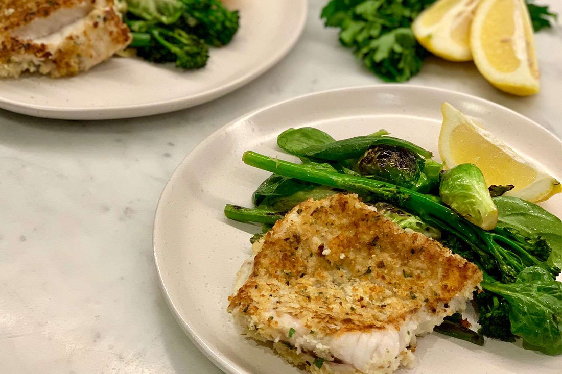 Panko Crumbed Ling Fillet Recipe