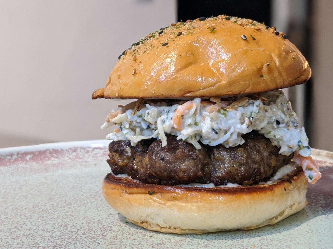 beef & reef burger