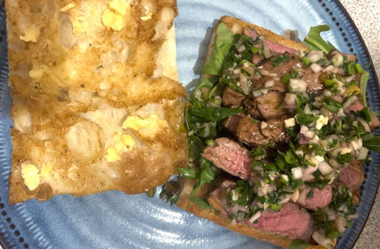 Steak and Chimichurri Sandwich