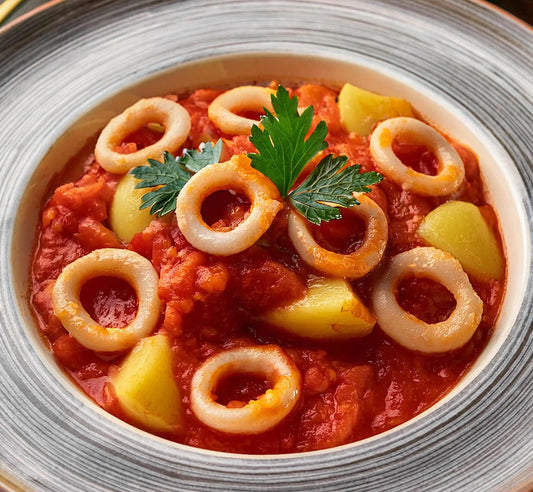 Tomato and Cuttlefish Stew