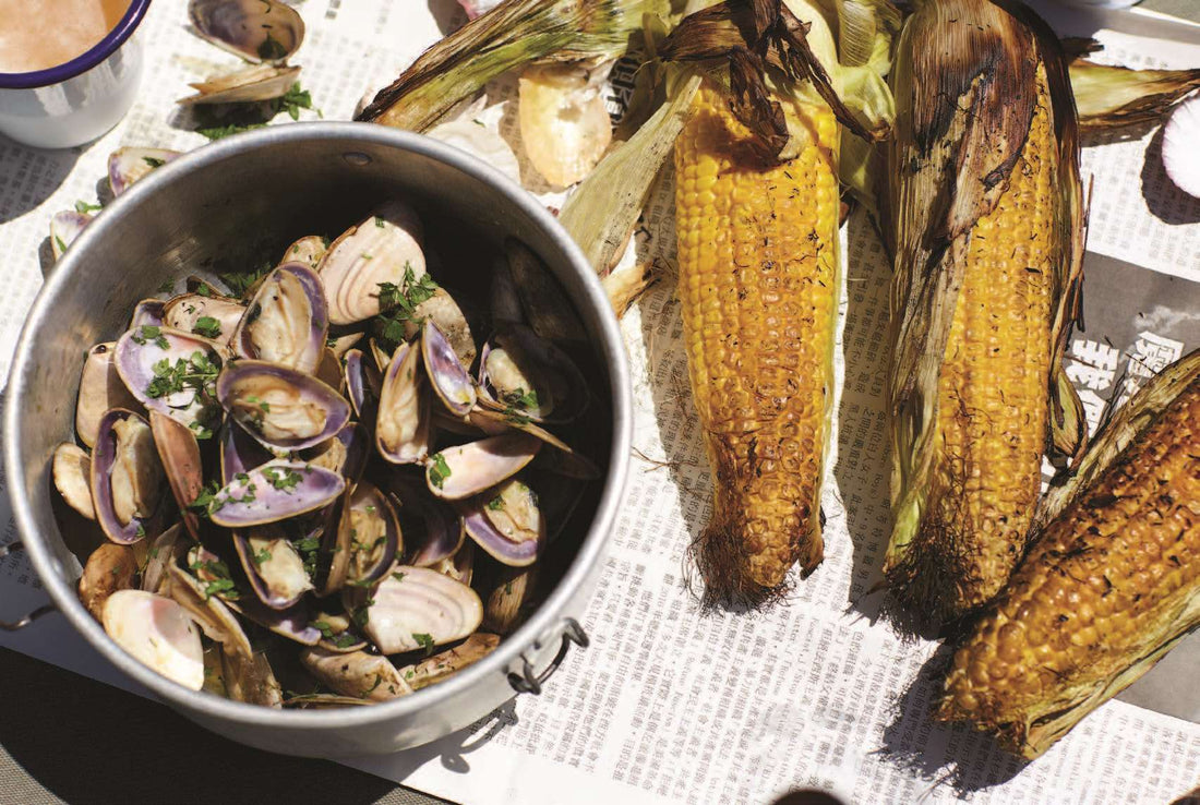 Grilled Pippies with Jalapeño Parsley Butter Recipe