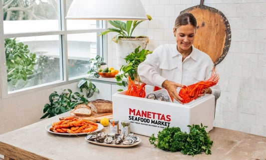 Send Manettas as a Gift: Fresh Seafood & Gourmet Produce, Delivered with Love