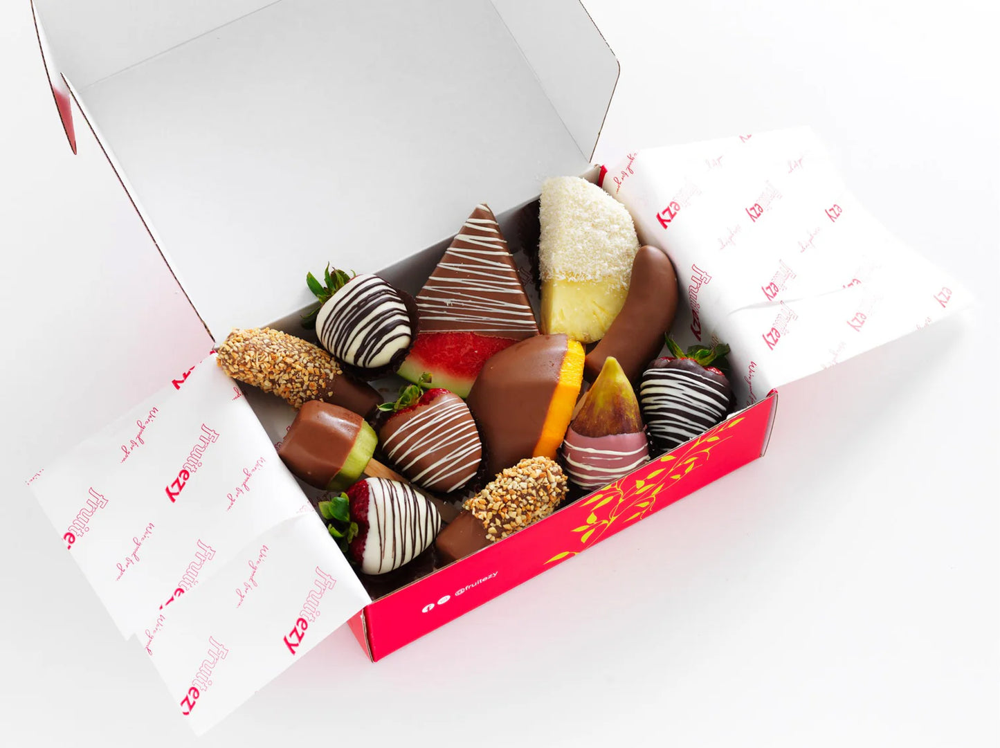 Signature Assorted Choc Dipped Fruit Box