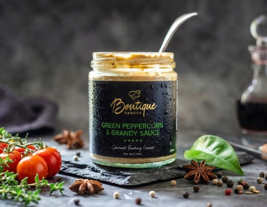 Green-Peppercorn-Brandy-Sauce-Manettas-Seafood-Market