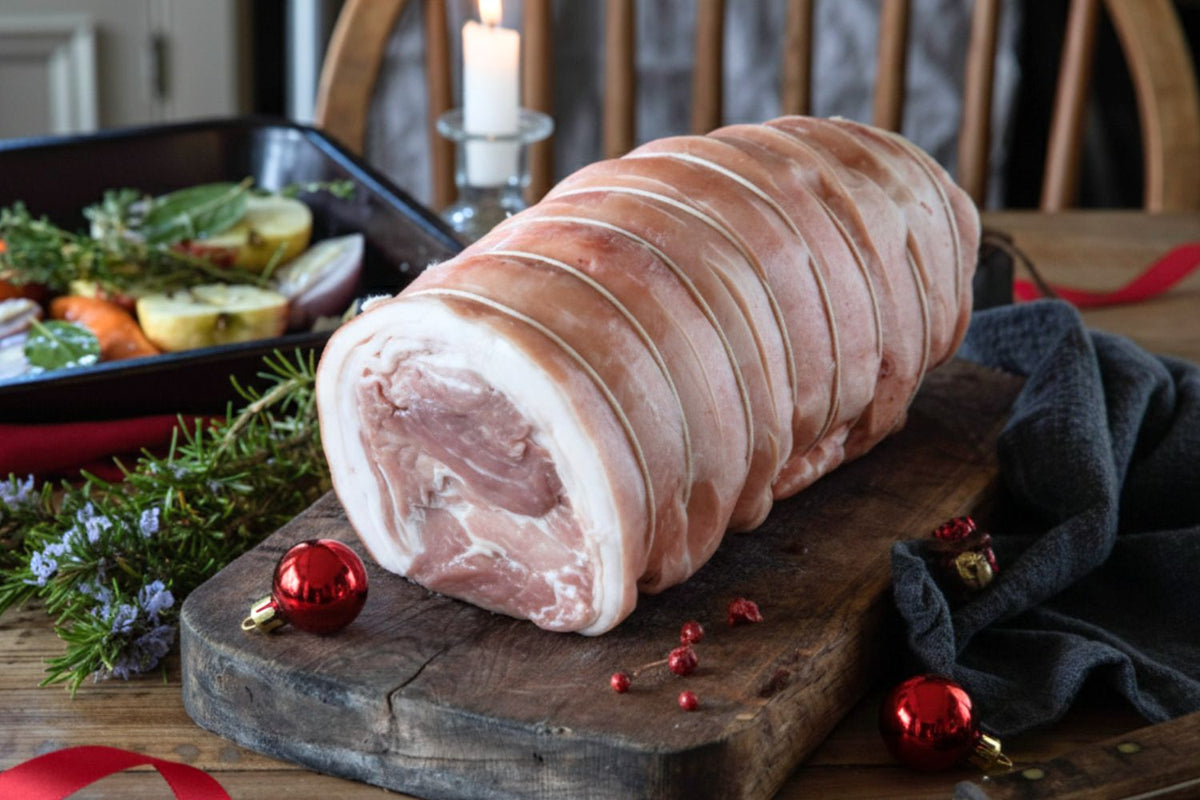 Whole Pork Leg Boned & Rolled (5kg - 7kg)