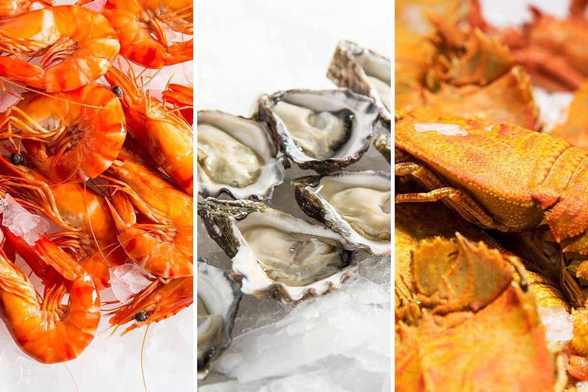 Christmas Prawn, Oysters & Bug Box