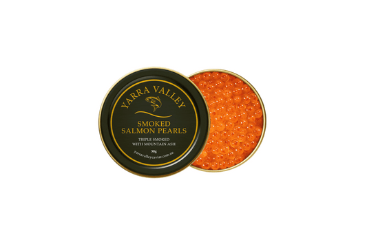 Smoked Salmon Pearls