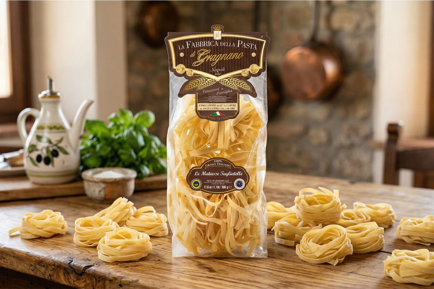 Tagliatelle-Matasse-La-Fabbrica-Della-Manettas-Seafood-Market